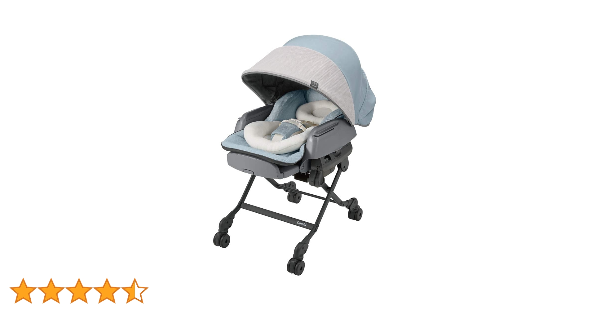 【美品・2024年1月購入】ネムリラ AUTO SWING BEDi Long Combi コンビ ホワイトレーベル ネムリラ AUTO SWING BEDi Long